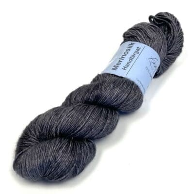 Merinosilk 84 Svartgrå